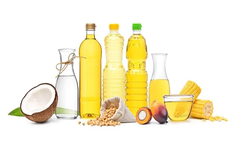 انواع روغن مثل روغن نارگیل، روغن ذرت و روغن سویا