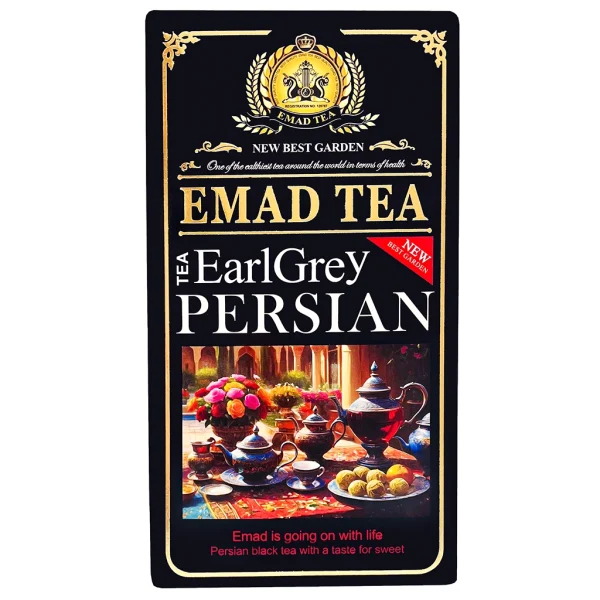 چای سیاه بهاره ارل گری ایرانی عماد بسته 400گرم - Image 2