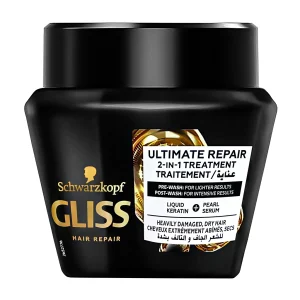 ماسک مو ترمیم کننده گلیس مدل Ultimate Repair حجم 300 میلی لیتر