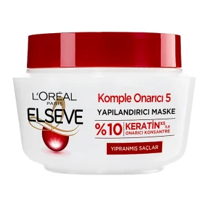 ماسک مو لورآل مدل Komple Onarici 5 مناسب موهای آسیب دیده 300 میل